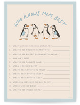 Disney’s Mary Poppins Jolly Penguins Baby Shower Game Cards