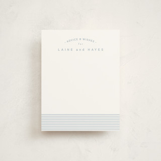 A cute stripe Baby Shower Insert Cards