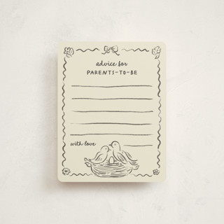 Nesting era Baby Shower Insert Cards
