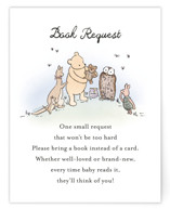Disney's Winnie the Pooh Mom to Bee Baby Shower Insert Cards