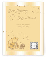 Disney's Winnie the Pooh Little Honey Baby Shower Insert Cards