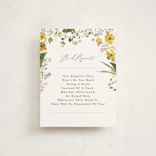 Briar Baby Shower Insert Cards