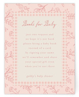 Woodland Baby Shower Insert Cards