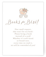 A day in Paris Baby Shower Insert Cards