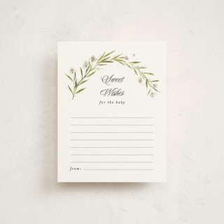 Aveline Baby Shower Insert Cards