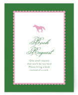 Derby Party Baby Shower Insert Cards