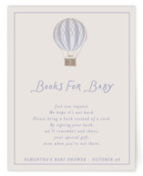 Balloons Baby Shower Insert Cards