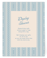 Après Ski Baby Shower Insert Cards