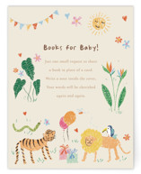 A Little Wild One Baby Shower Baby Shower Insert Cards