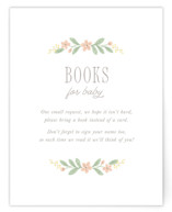 Bunny Crest Baby Shower Insert Cards