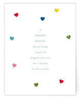 Heartfelt Baby Shower Insert Cards