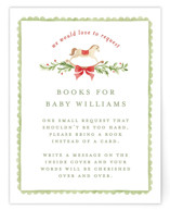 A very merry baby shower Baby Shower Insert Cards