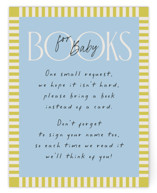 Bright Star Baby Shower Insert Cards