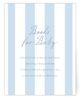 Sail Boats Baby Baby Shower Insert Cards