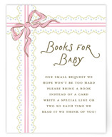 Floral & Lace Baby Shower Baby Shower Insert Cards