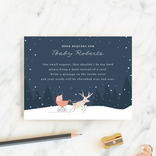 Oh Deer Baby Shower Insert Cards