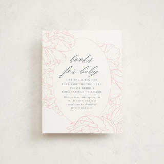 Timeless Baby Shower Insert Cards