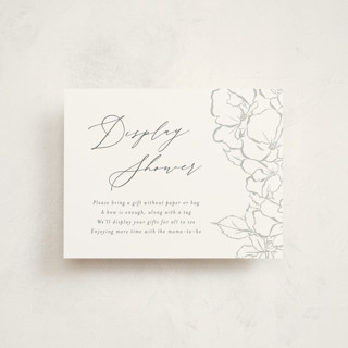 Enchant Baby Shower Insert Cards