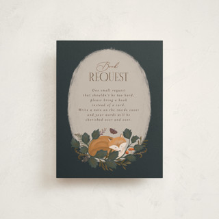 Woodland Baby Shower Baby Shower Insert Cards