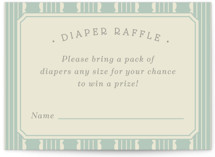 Mini Baby Shower Insert Cards