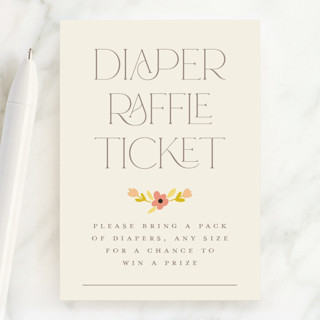 Woodland Rabbits Mini Baby Shower Insert Cards