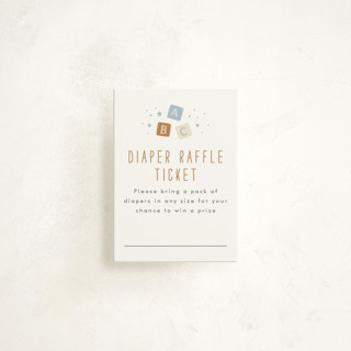 Toys Mini Baby Shower Insert Cards