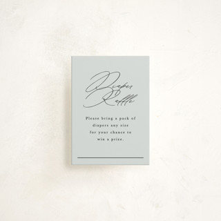Simply Elegant Mini Baby Shower Insert Cards