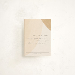 Pebble Mini Baby Shower Insert Cards