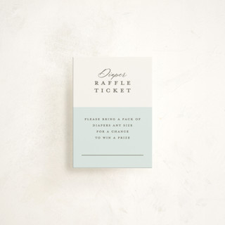 Penguins Mini Baby Shower Insert Cards