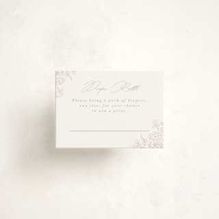 Lavender fields Mini Baby Shower Insert Cards