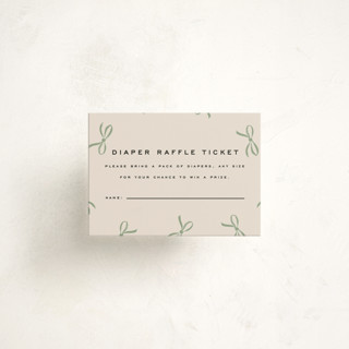 Wrapped Up Mini Baby Shower Insert Cards