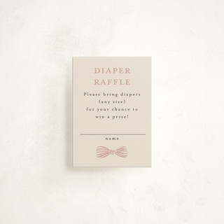 Neddy Mini Baby Shower Insert Cards