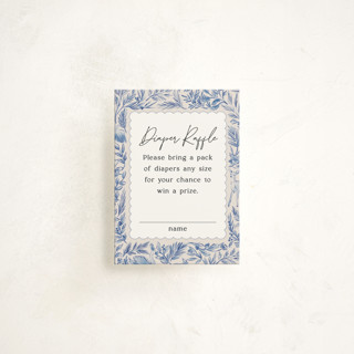 Winter Cottage Mini Baby Shower Insert Cards