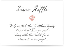 Ocean Love Mini Baby Shower Insert Cards