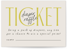 Bright Star Mini Baby Shower Insert Cards