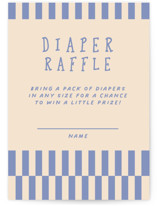 Fruit Stickers Mini Baby Shower Insert Cards