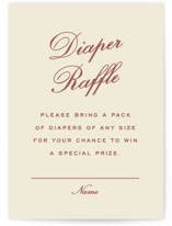 ciao, baby! Mini Baby Shower Insert Cards