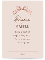 Tea Party Mini Baby Shower Insert Cards