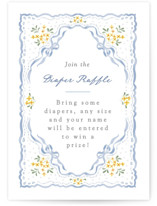 Baby Eyelet Mini Baby Shower Insert Cards