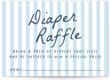 Coastal Baby Mini Baby Shower Insert Cards