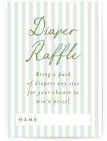 Lily Mini Baby Shower Insert Cards