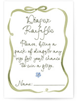 Bowls and Buds Mini Baby Shower Insert Cards