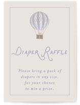 Balloons Mini Baby Shower Insert Cards