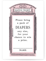 Baby Calling Mini Baby Shower Insert Cards