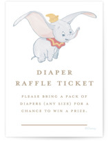 Disney's Dumbo Come One Come All Mini Baby Shower Insert Cards