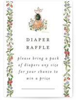 Disney Rabbit's Garden Mini Baby Shower Insert Cards