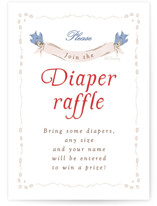 Disney Woodland Gingham Mini Baby Shower Insert Cards