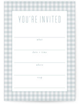 Charming Fill-In Invitations