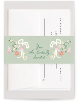 spring draped garland Belly Bands