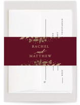 Millefleur Foil-Pressed Belly Bands